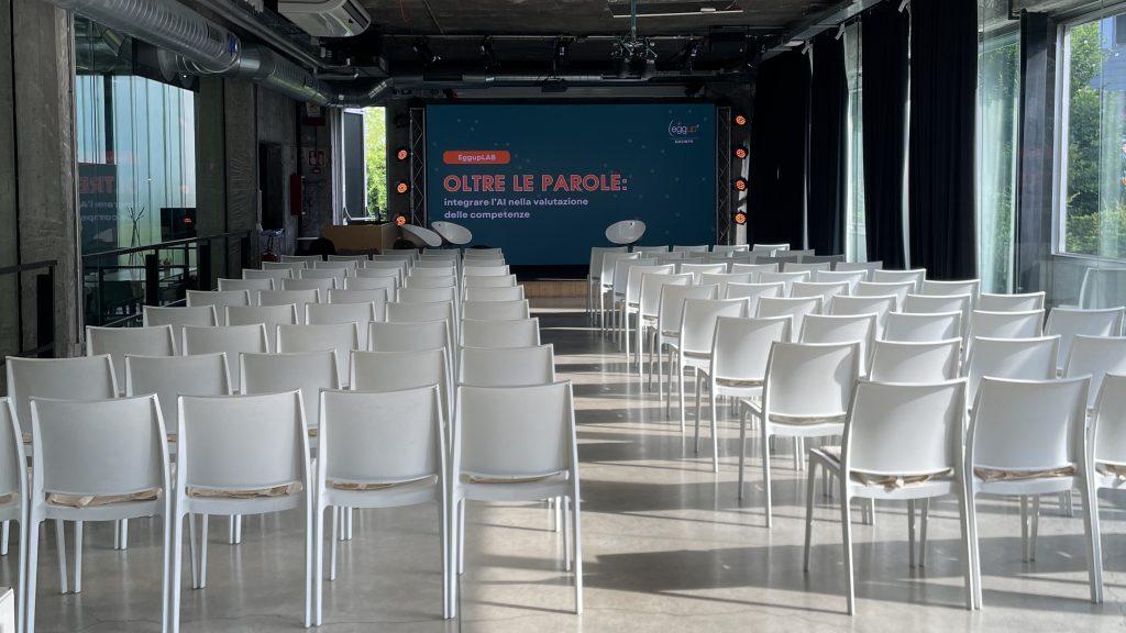 EggupLAB 2025 prima dell'evento. Integrare l'AI nella valutazione delle competenze.